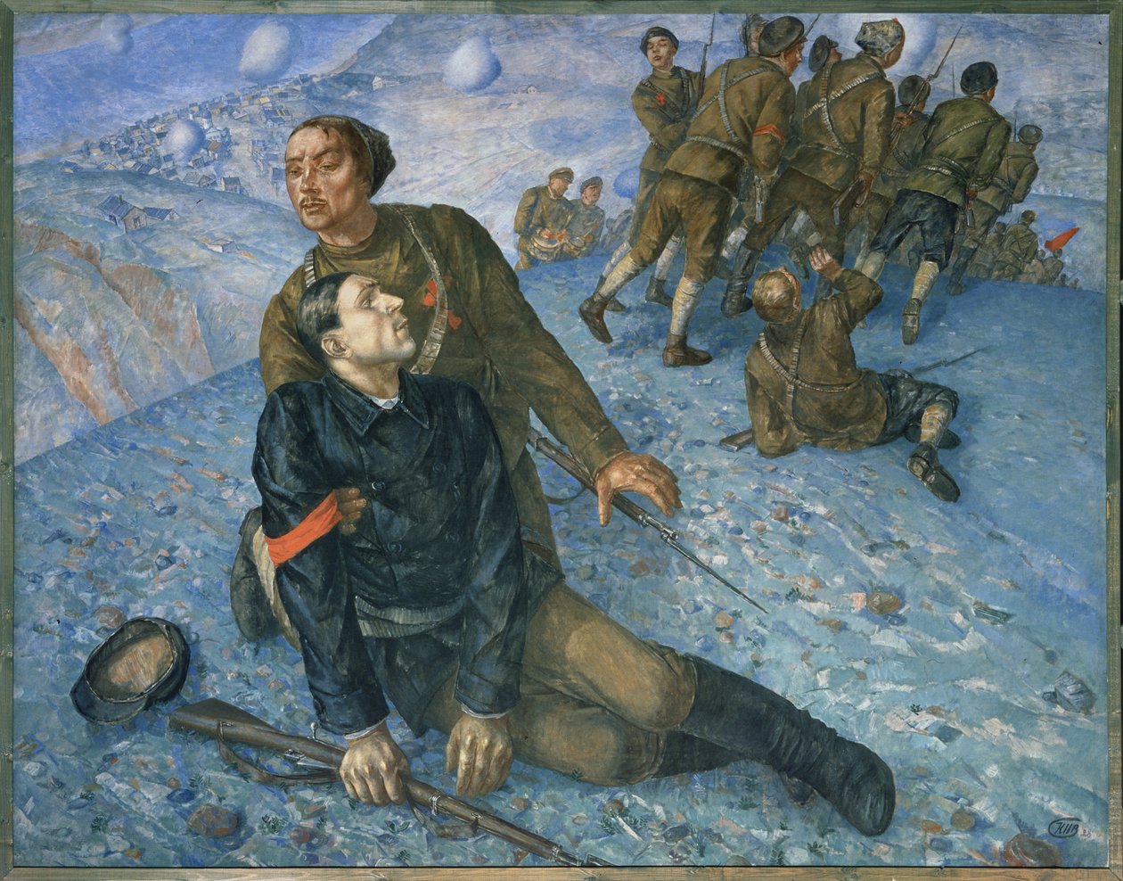 A biztos halála alkotó: Kuzma Sergeevich Petrov Vodkin