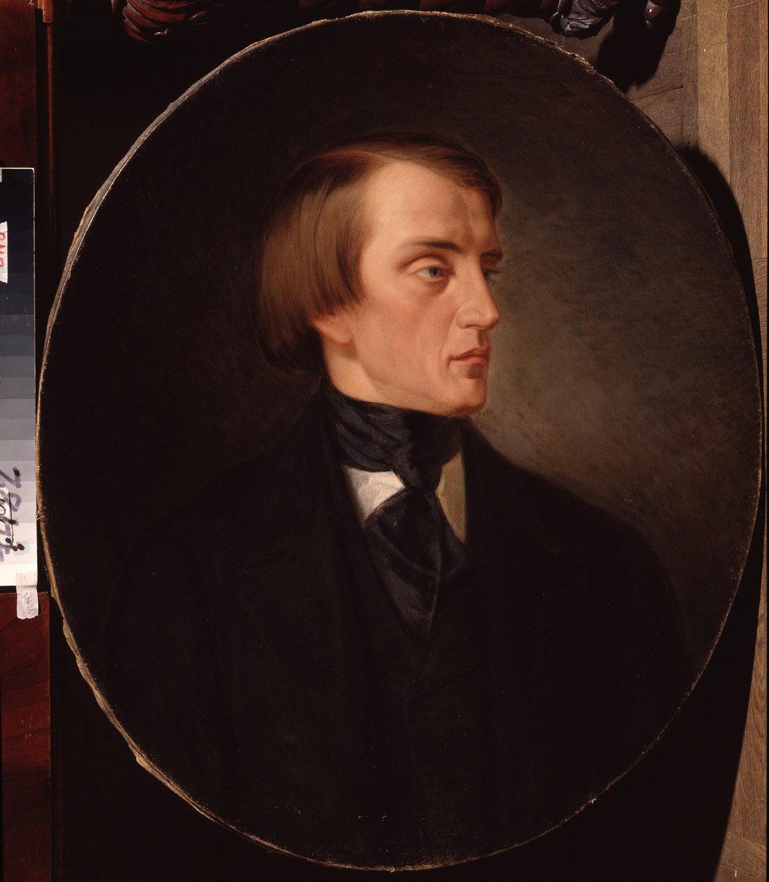 ""Vissarion Belinski (Bielinski) (1811-1848) orosz irodalomkritikus portréja" Kirill Gorbounov (Gorbunov) (1822-1891) festménye 1876 Puskin Emlékmúzeum, Szentpétervár alkotó: Kyrill Antonovitch Gorbunov