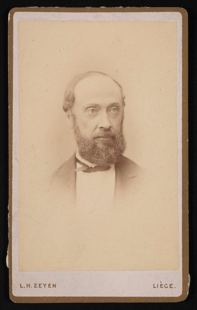 Dr. G. Demailque portréja, 1876 előtt. alkotó: LH Zeyen