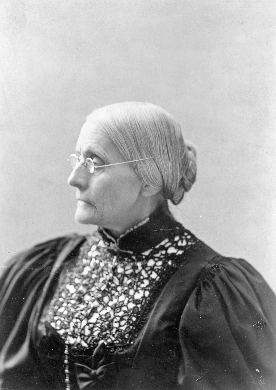 Susan Brownell Anthony (1820-1906) 1890-1906 körül alkotó: L. Condon