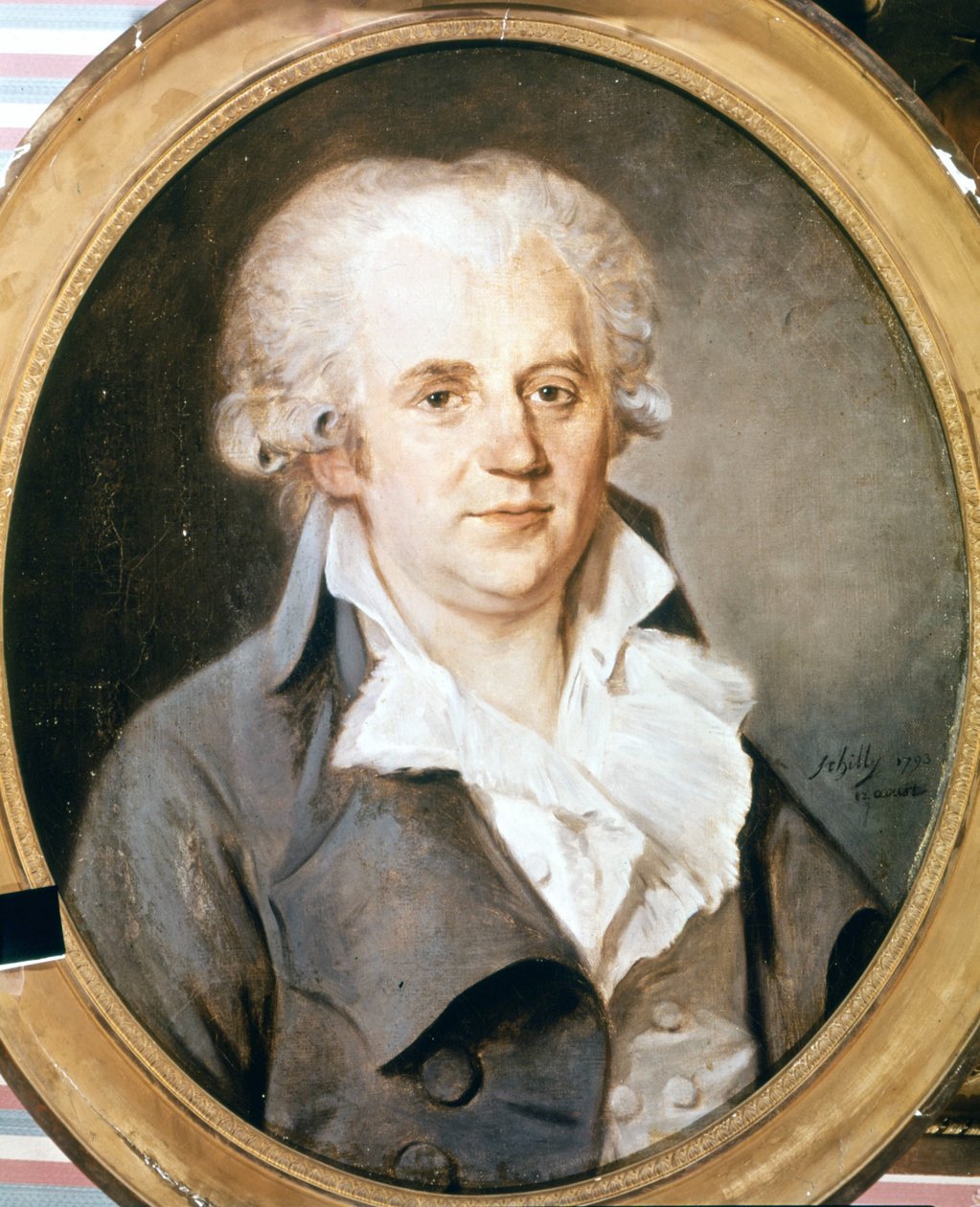 Georges Jacques Danton (1759-1794), Schilly, 1793.08.12. alkotó: L. L. Schilly