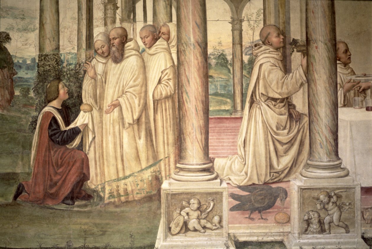 Szent Benedek élete alkotó: L. Signorelli