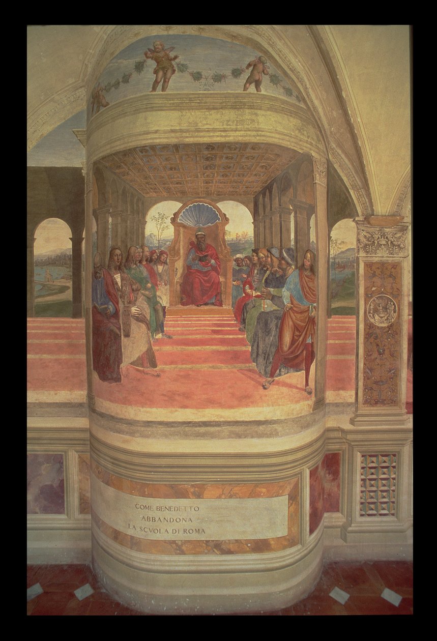 Szent Benedek élete alkotó: L. Signorelli