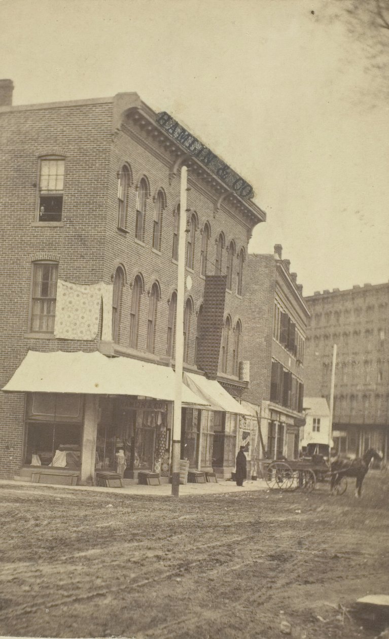 Hamlin & Co. Store, 19. század vége. alkotó: L. Thompson