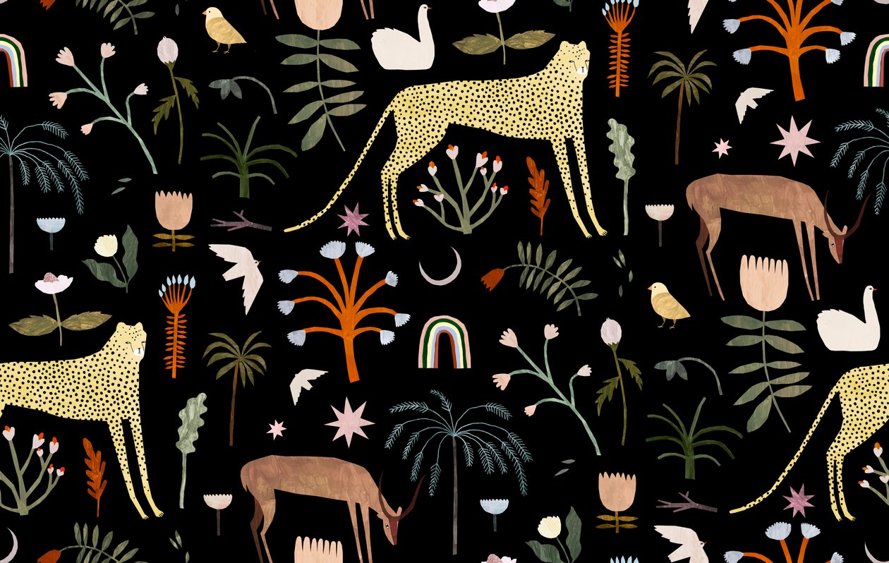 Wild Garden minta, 2018 alkotó: Léa Le Pivert