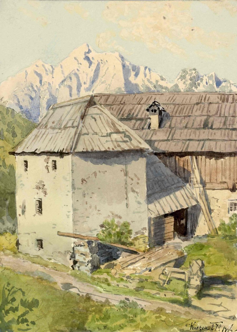 Podkoren, Ponco a háttérben alkotó: Ladislav Benesch