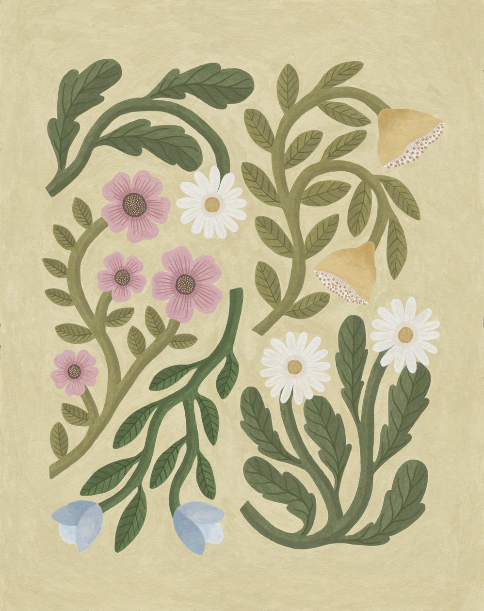 Folksy Florals, 2022 (digitális) alkotó: Lady Ann de Borja