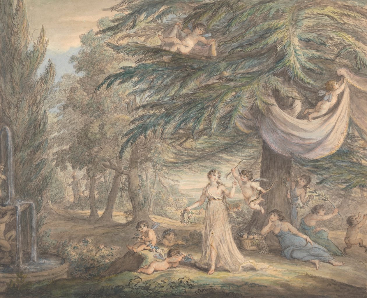 A szerelem allegóriája alkotó: Lady Diana Beauclerk