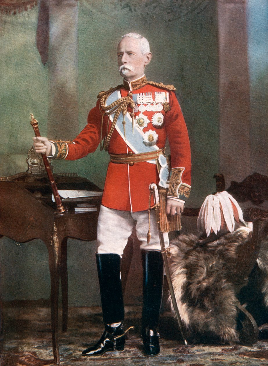 Lord Roberts tábornagy, a dél-afrikai haderő főparancsnoka, 1902. alkotó: Lafayette