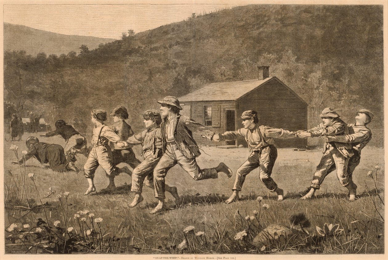 Snap-the-Whip alkotó: Lagarde after Winslow Homer