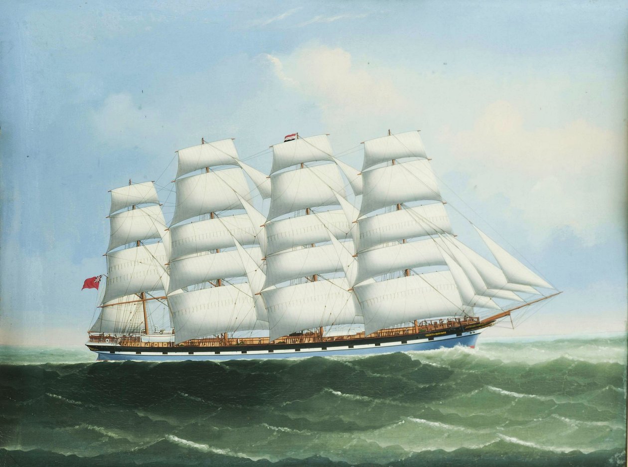 A brit négyárbocos 