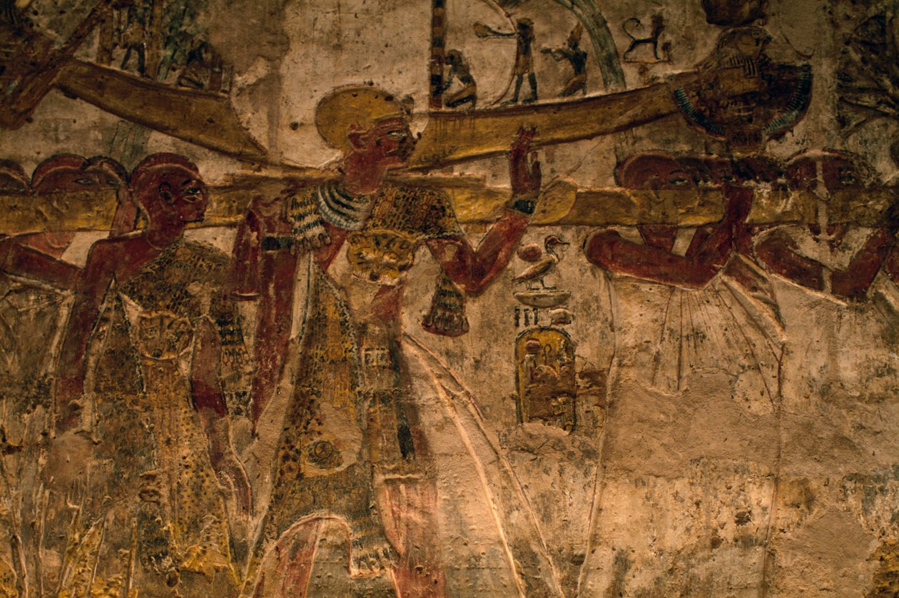 Dombormű Derr templomából, Alsó-Núbia, Egyiptom, Egyiptomi civilizáció, Újbirodalom, XIX. dinasztia alkotó: Amadeo (after) Modigliani