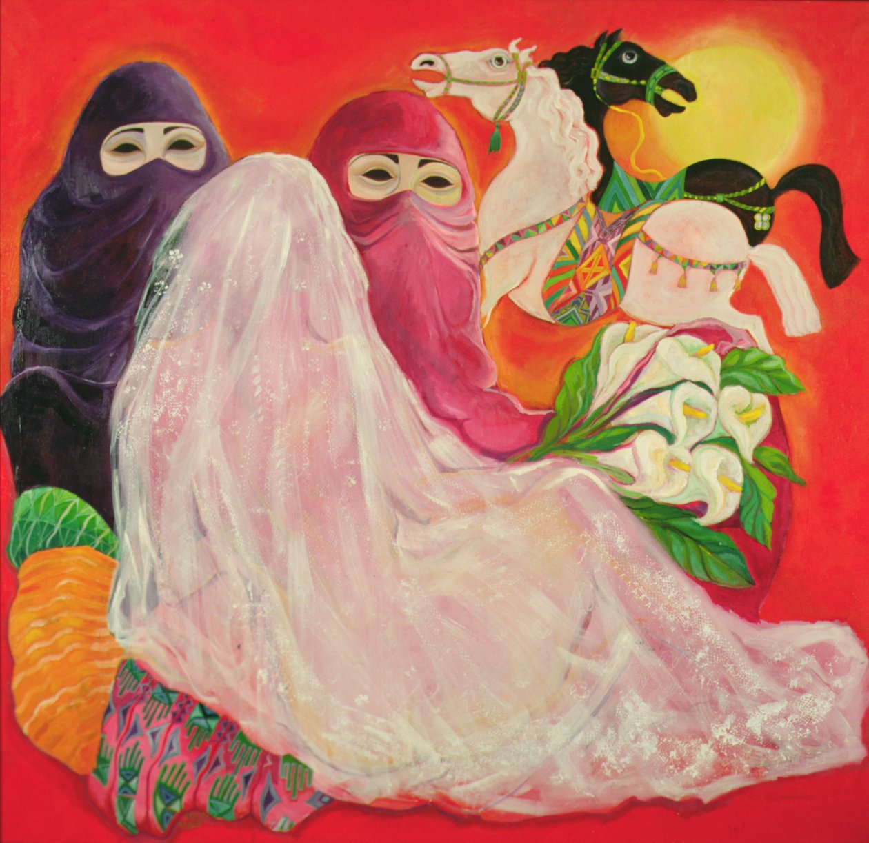 Sivatagi menyasszony alkotó: Laila (Contemporary Artist) Shawa
