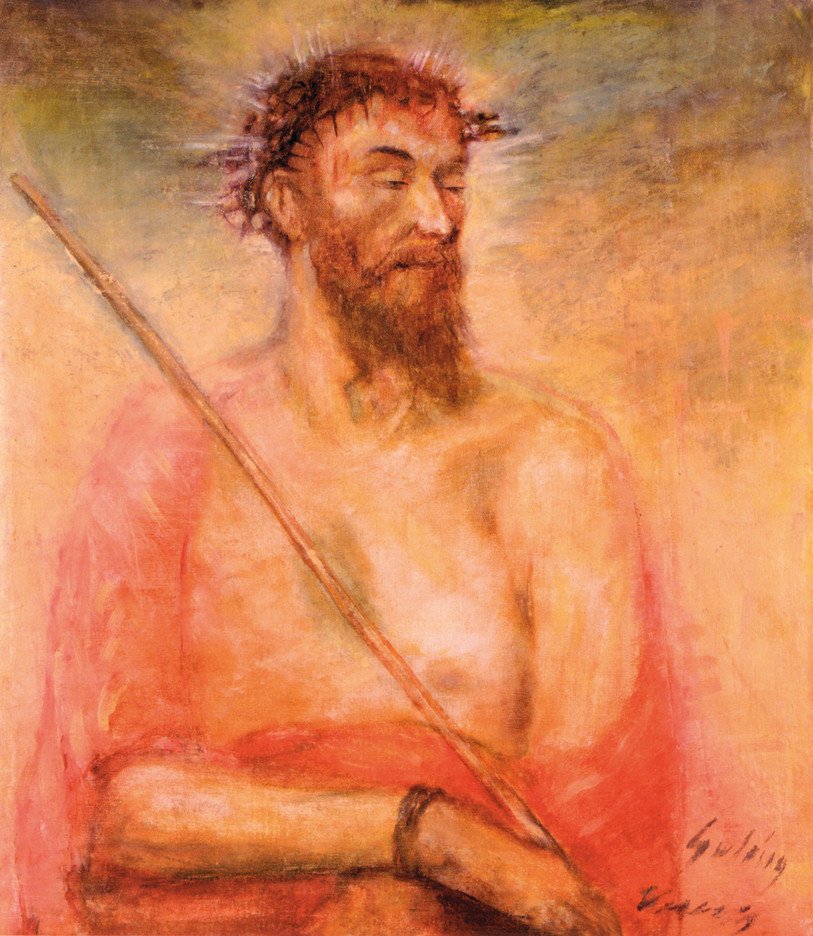 Krisztus alkotó: Lajos Gulácsy