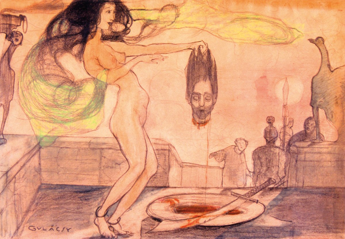 Salome alkotó: Lajos Gulácsy