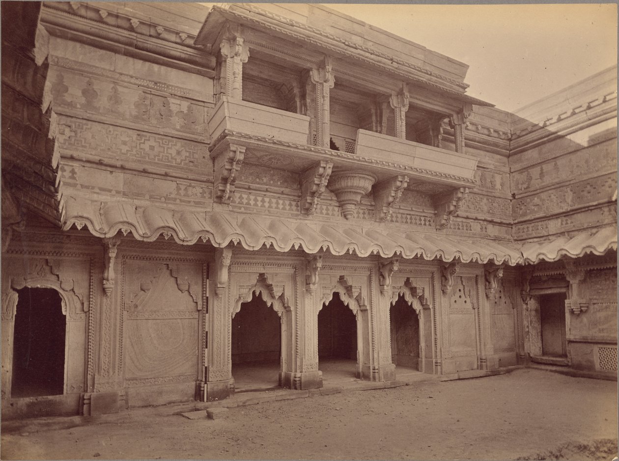A Man Mandir belseje, Gwalior alkotó: Lala Deen Dayal