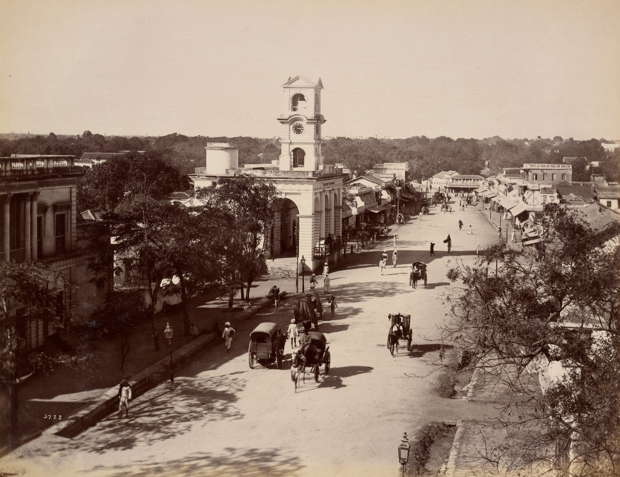 James Street, Secunderabad alkotó: Lala Deen Dayal