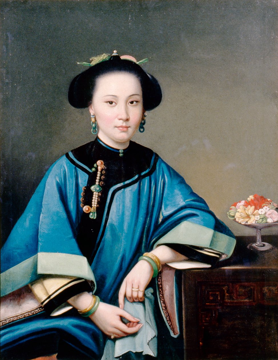 A hongkongi Hexing (Wo Hing) negyedik ágyasa alkotó: Lam Qua (attr. to)