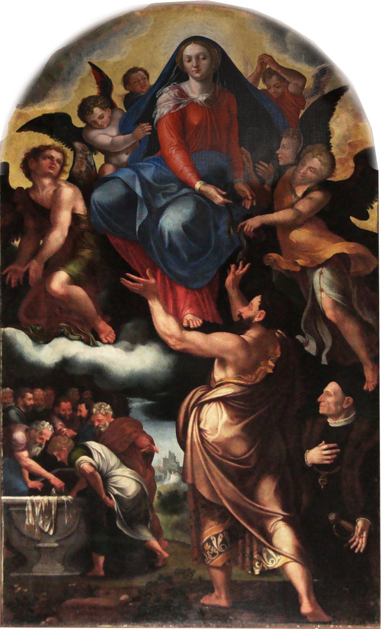 Az öv Madonna alkotó: Lambert van Noort