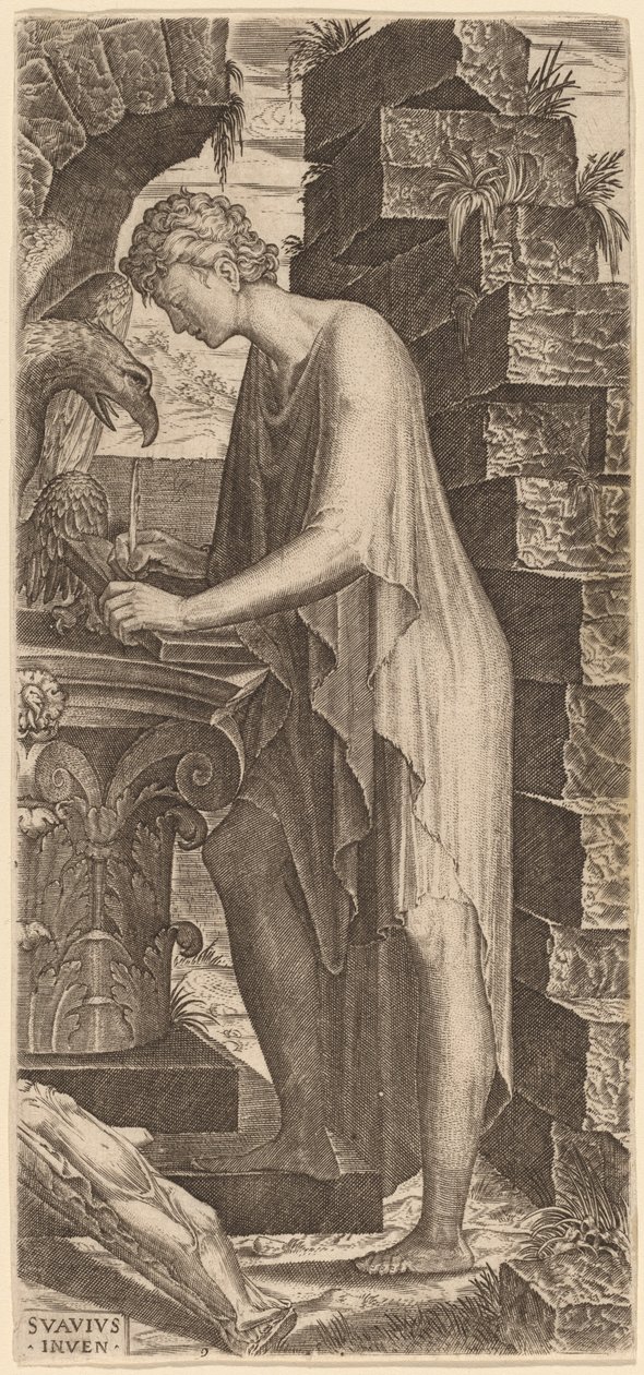 Szent János evangélista alkotó: Lambert Suavius