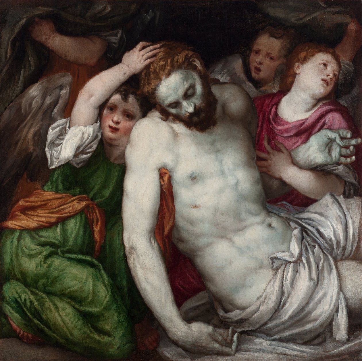 Pieta és angyalok alkotó: Lambert Sustris