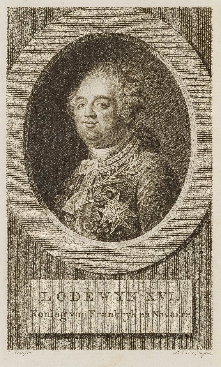 Lodewyk XVI alkotó: Lambertus Antonius Claessens