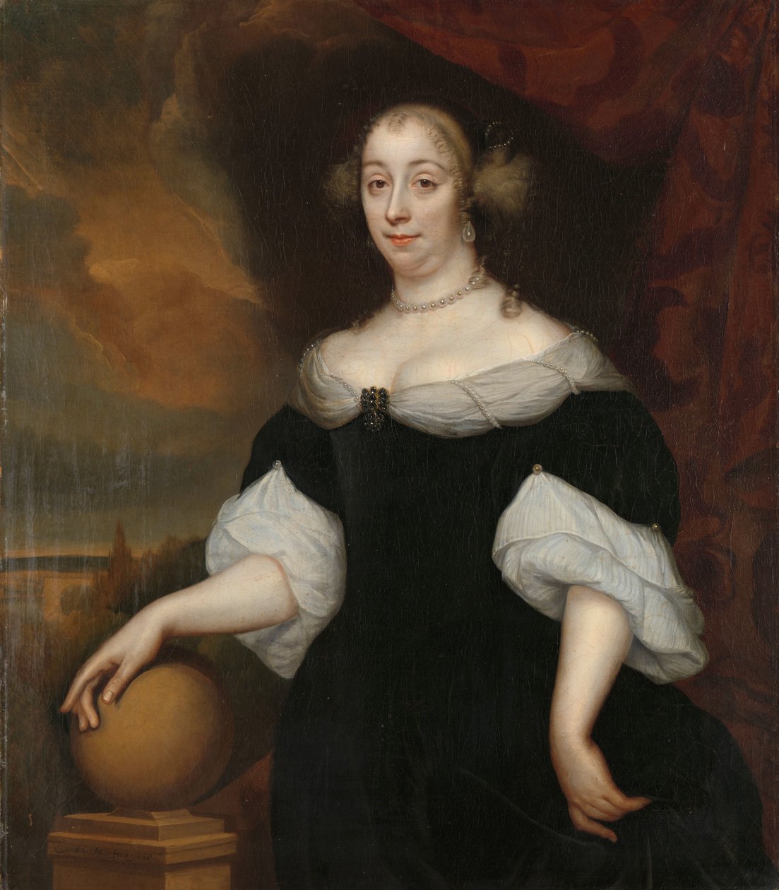 Margaretha Munter (1639-1711), Jacobus Trip második felesége alkotó: Lambertus Jansz. de Hue