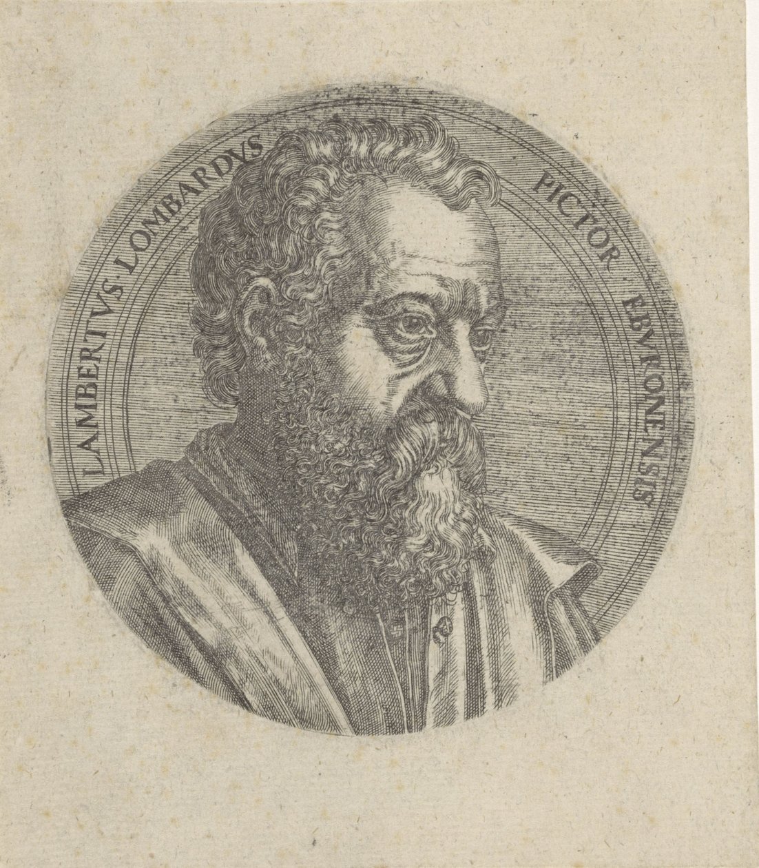 Lambert Lombard portréja alkotó: Lambertus Suavius