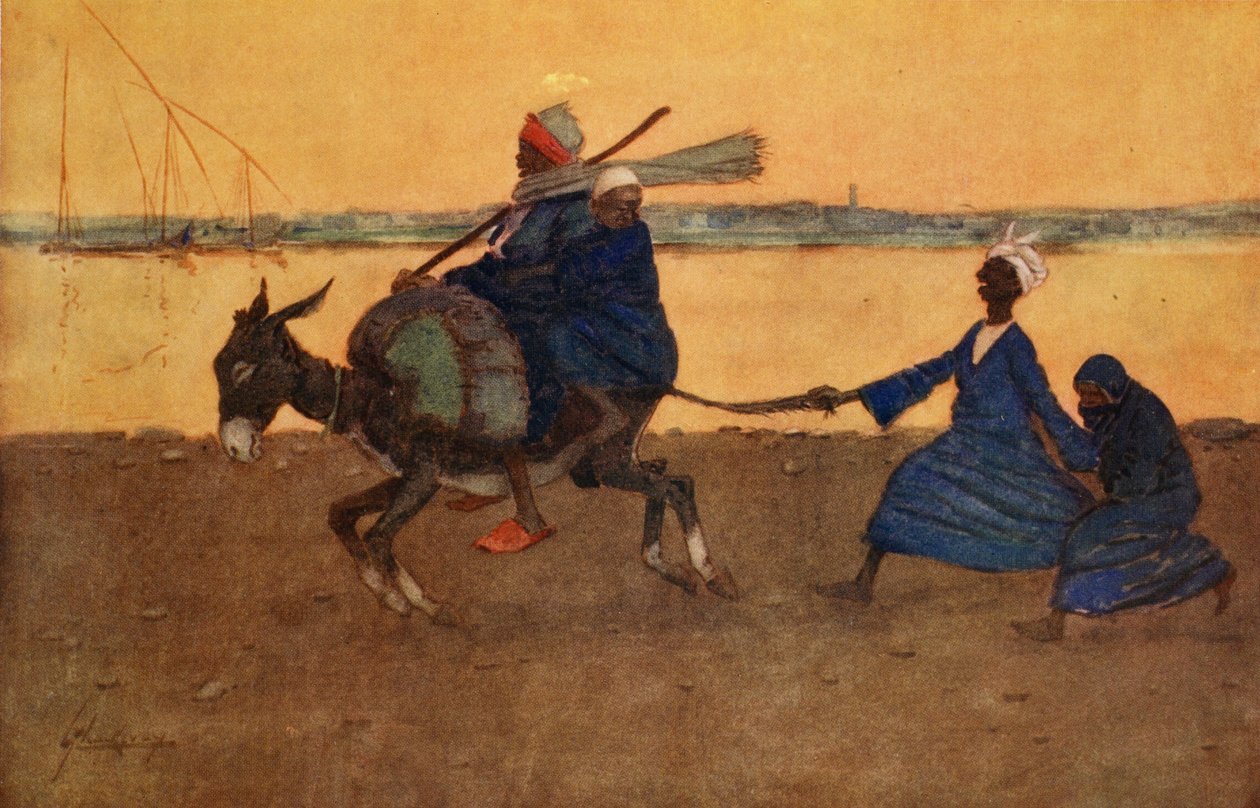 The Silly Ass, Az Egyiptom világos oldala, 1908 alkotó: Lance Thackeray