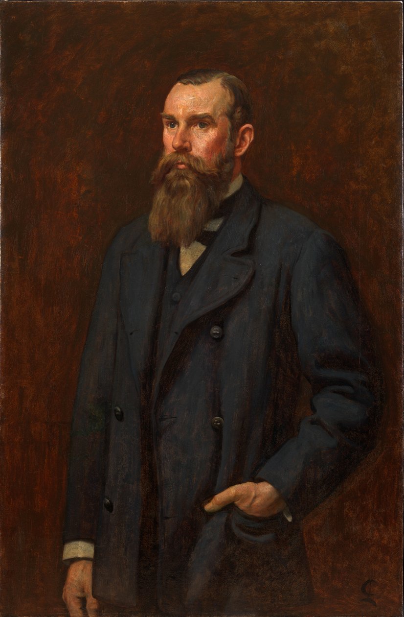 Joseph Sim Earle, 1884 körül (olaj, vászon) alkotó: Lance Calkin