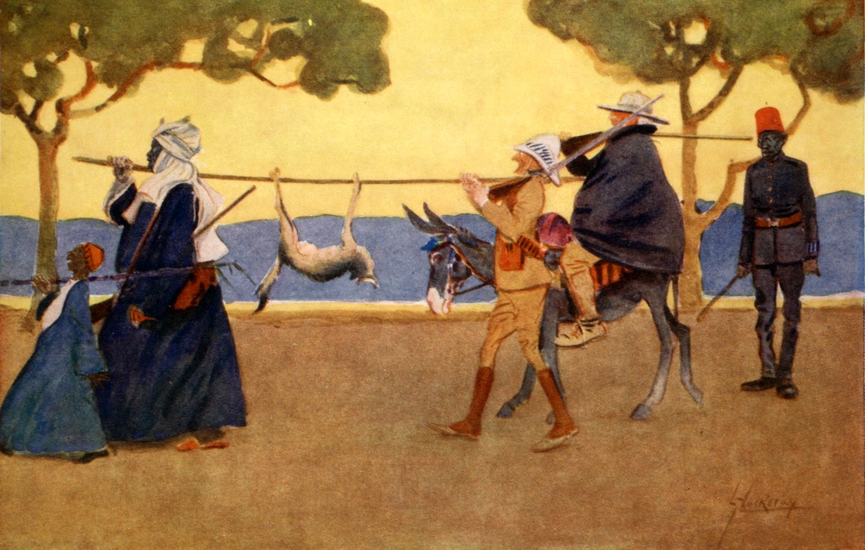Big Game Hunters, „Egyiptom világos oldala”, 1908 alkotó: Lance Thackeray