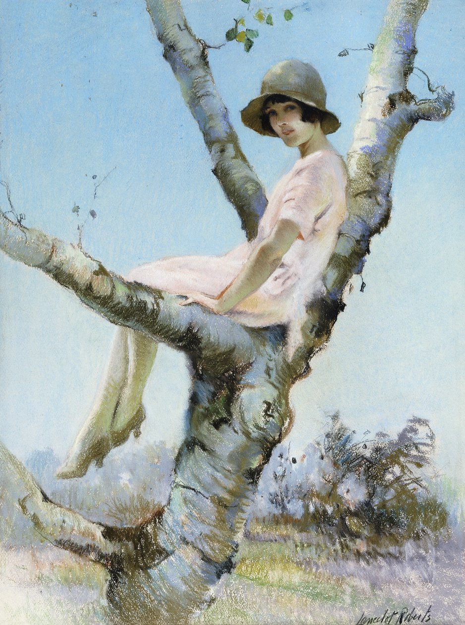 A rózsaszín ruha alkotó: Lancelot Roberts
