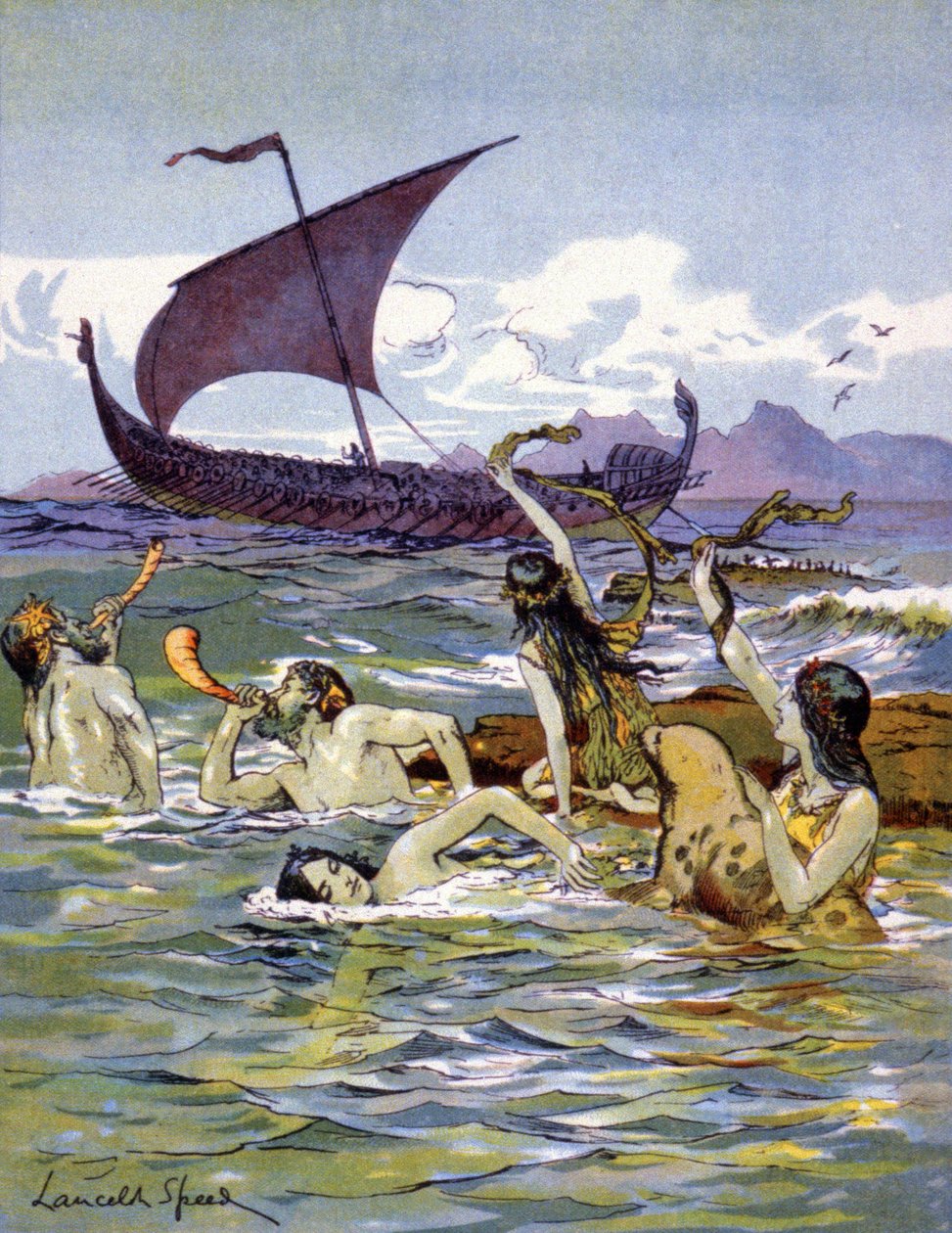 Jason és az aranygyapjú, 1900 körül (illusztráció) alkotó: Lancelot Speed
