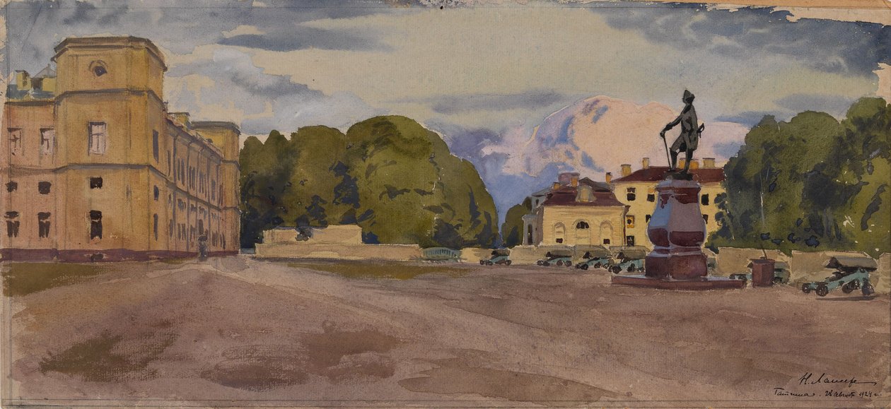 Gatchina palota, 1924 alkotó: Lanceray