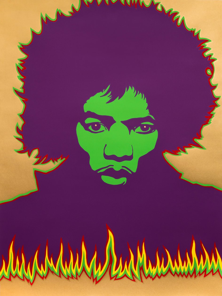 Hendrix – Tűz, 1967 alkotó: Larry Smart