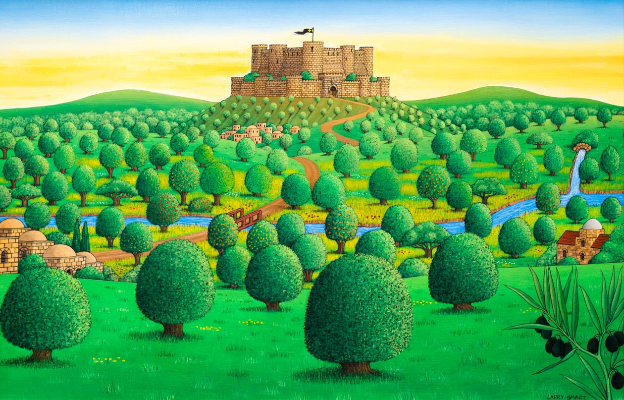 Krak des Chevaliers - Szíria, 1999 alkotó: Larry Smart