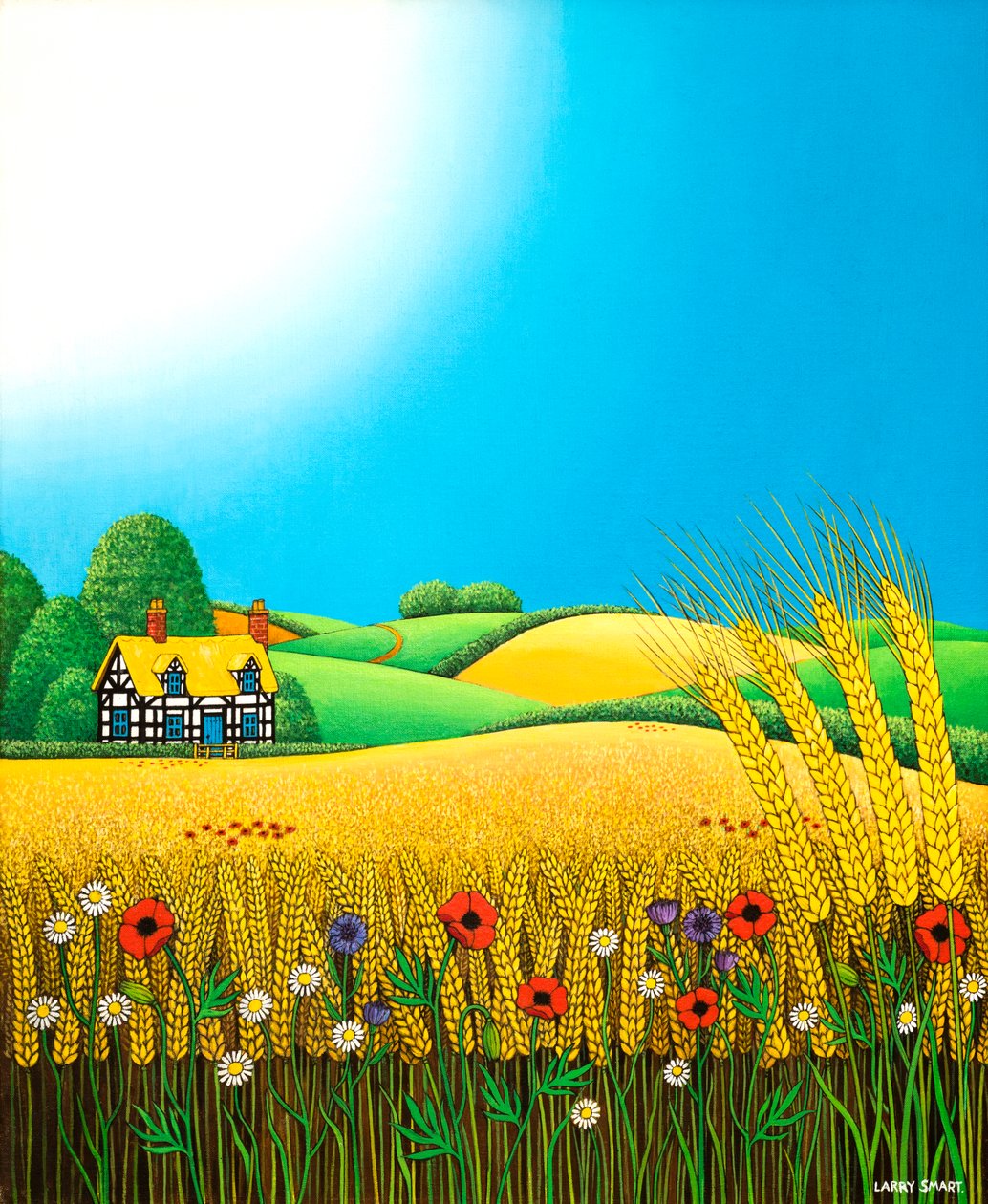 Sussex Wheatfields, 1995 alkotó: Larry Smart