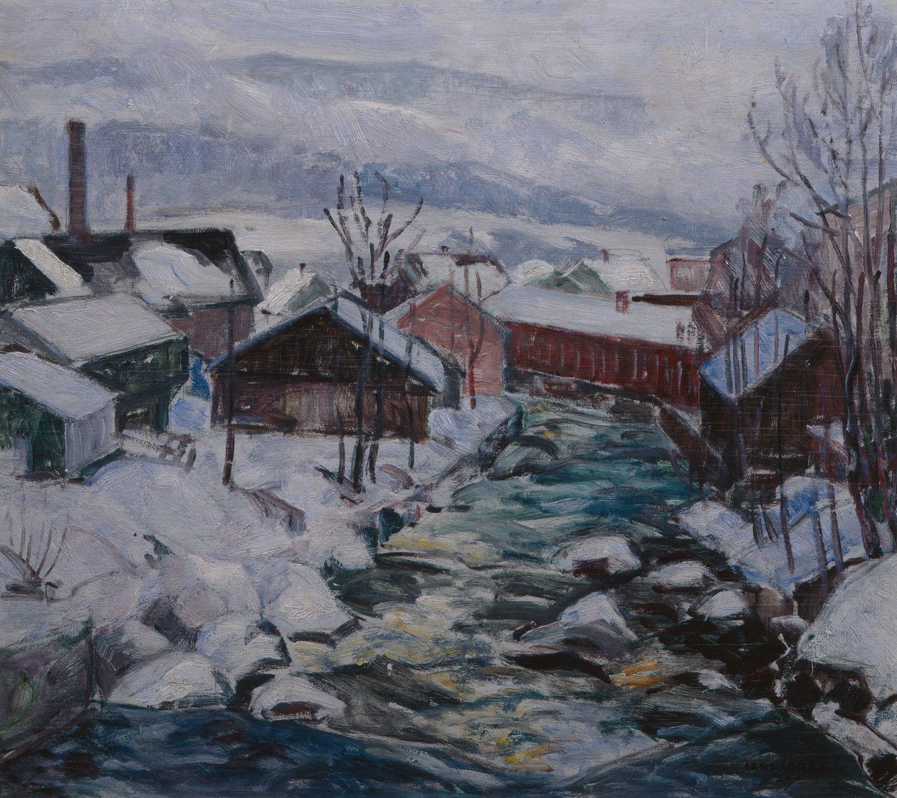 Tél Mesnában, Lillehammerben alkotó: Lars Jorde