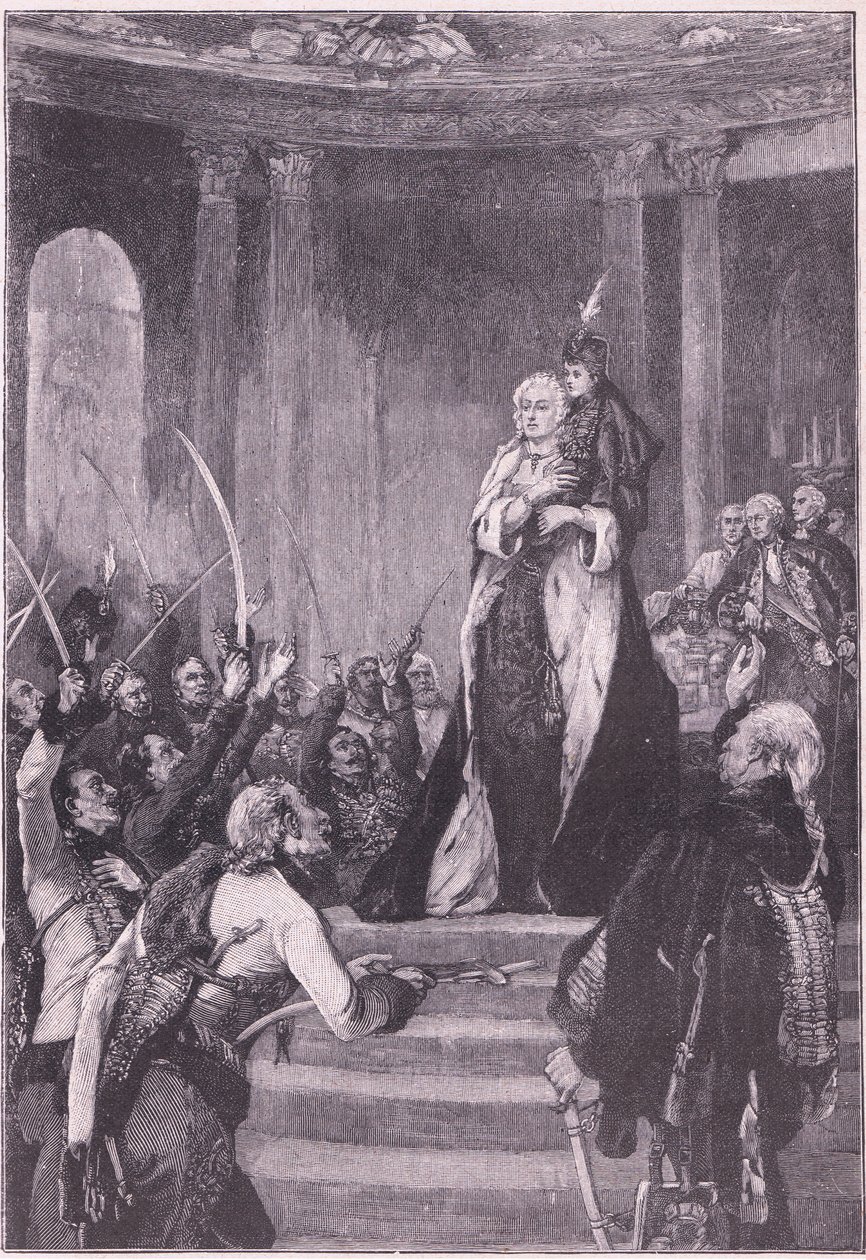 Mária Terézia és a Magyar Országgyűlés alkotó: Laslett John Pott