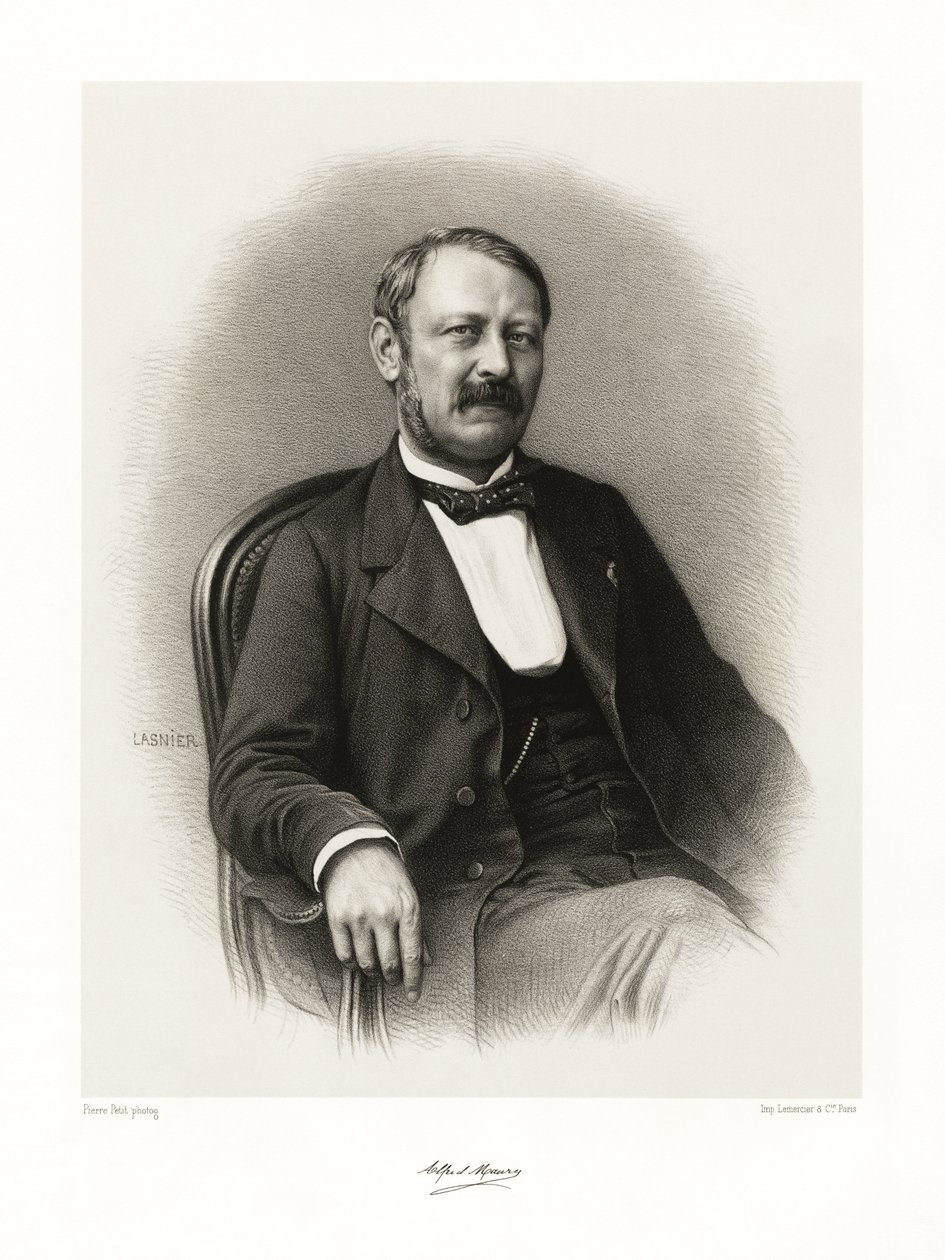 Louis Ferdinand Alfred Maury, 1865-66 alkotó: Lasnier