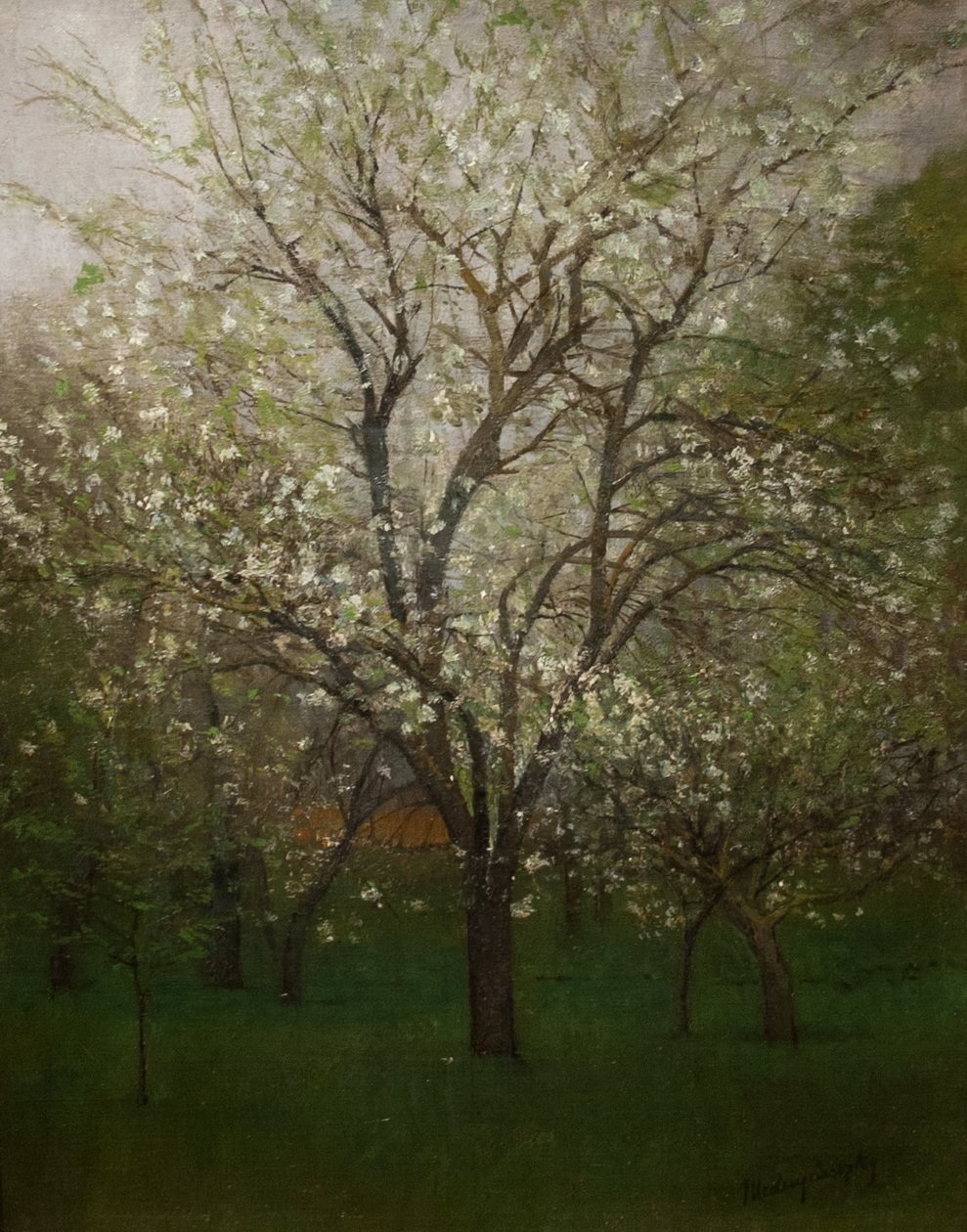 Blossoming springnMagyar: Viragzo tavaszn alkotó: Laszlo Mednyanszky