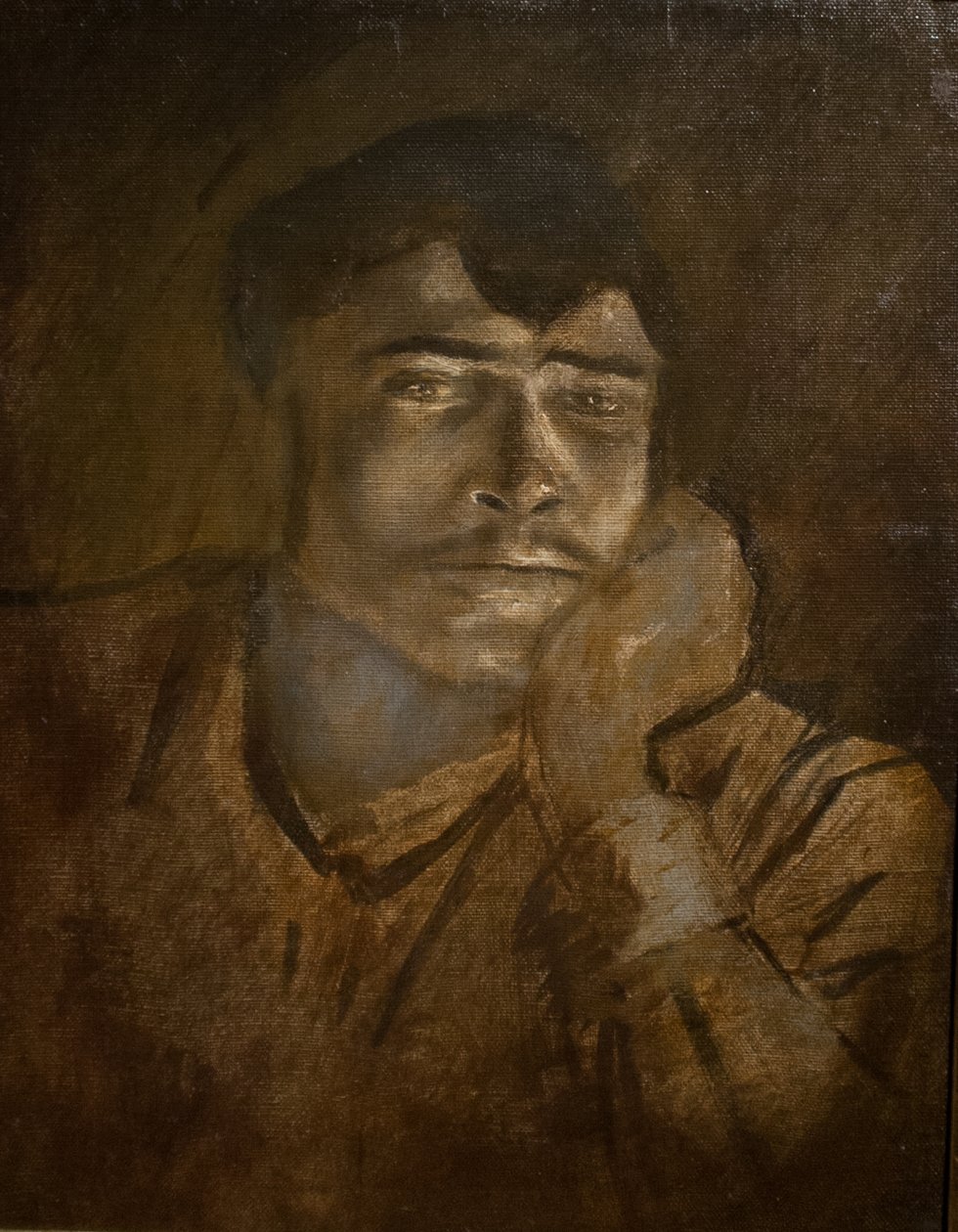 Man_resting_on_his_elbownMagyar: Konyoklo ferfin alkotó: Laszlo Mednyanszky
