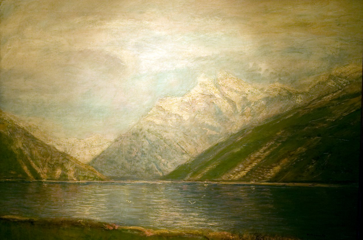 Tatrai tonEnglish: Lake_in_the_Tatrasn alkotó: Laszlo Mednyanszky