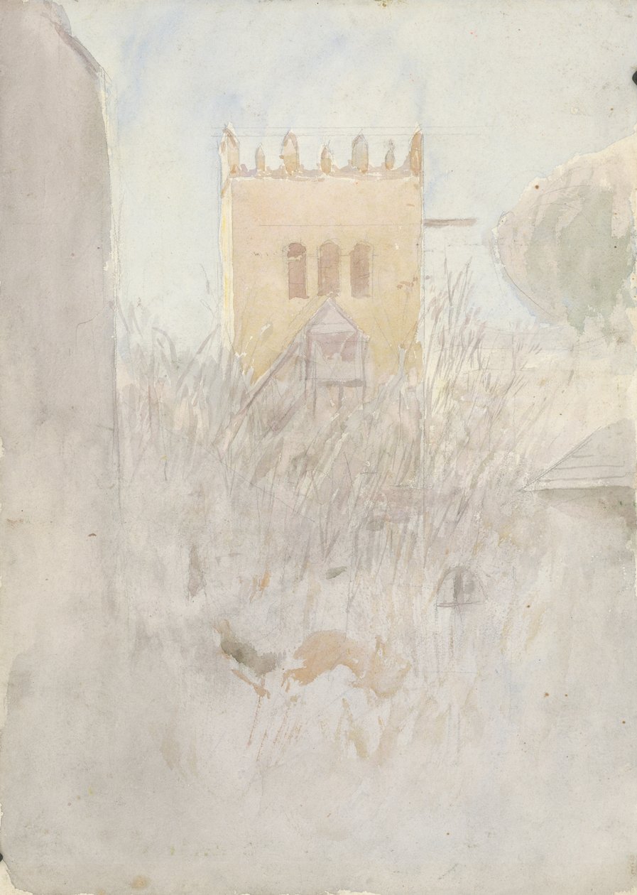 Harangláb Strážky II., 1890-1910 alkotó: Laszlo Mednyanszky