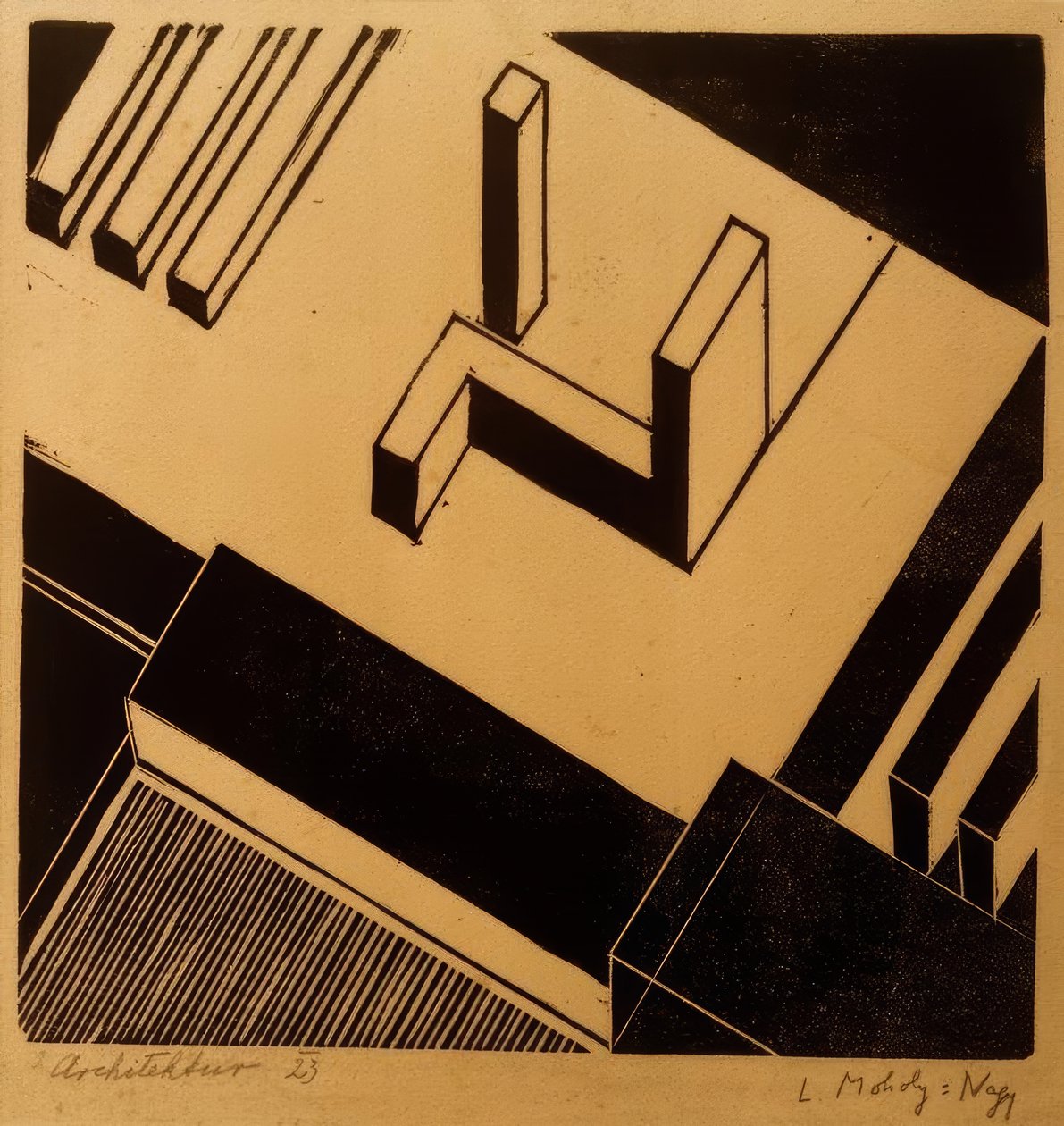 építészet alkotó: Laszlo Moholy Nagy