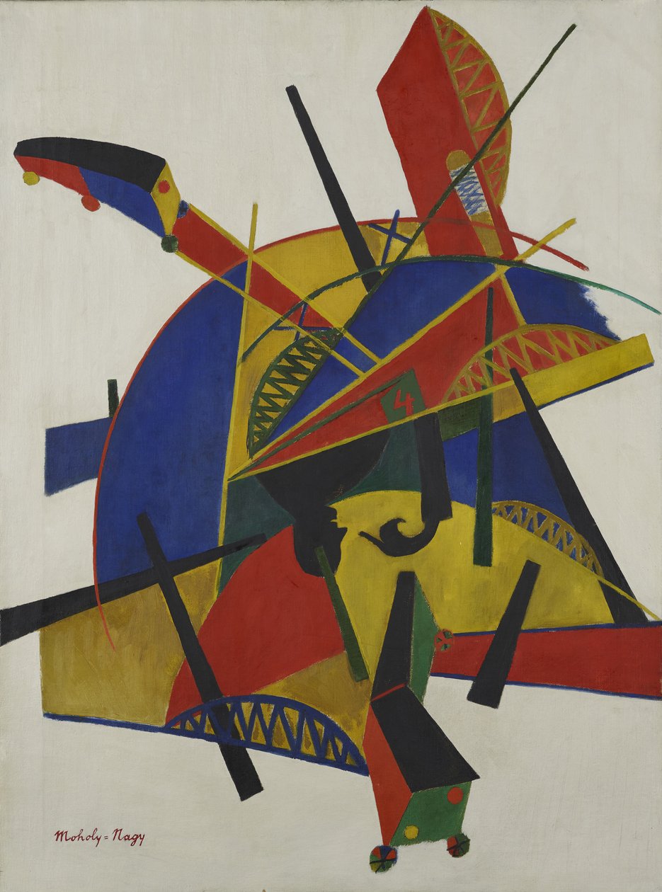 Menyasszonyok, 1920. alkotó: Laszlo Moholy Nagy