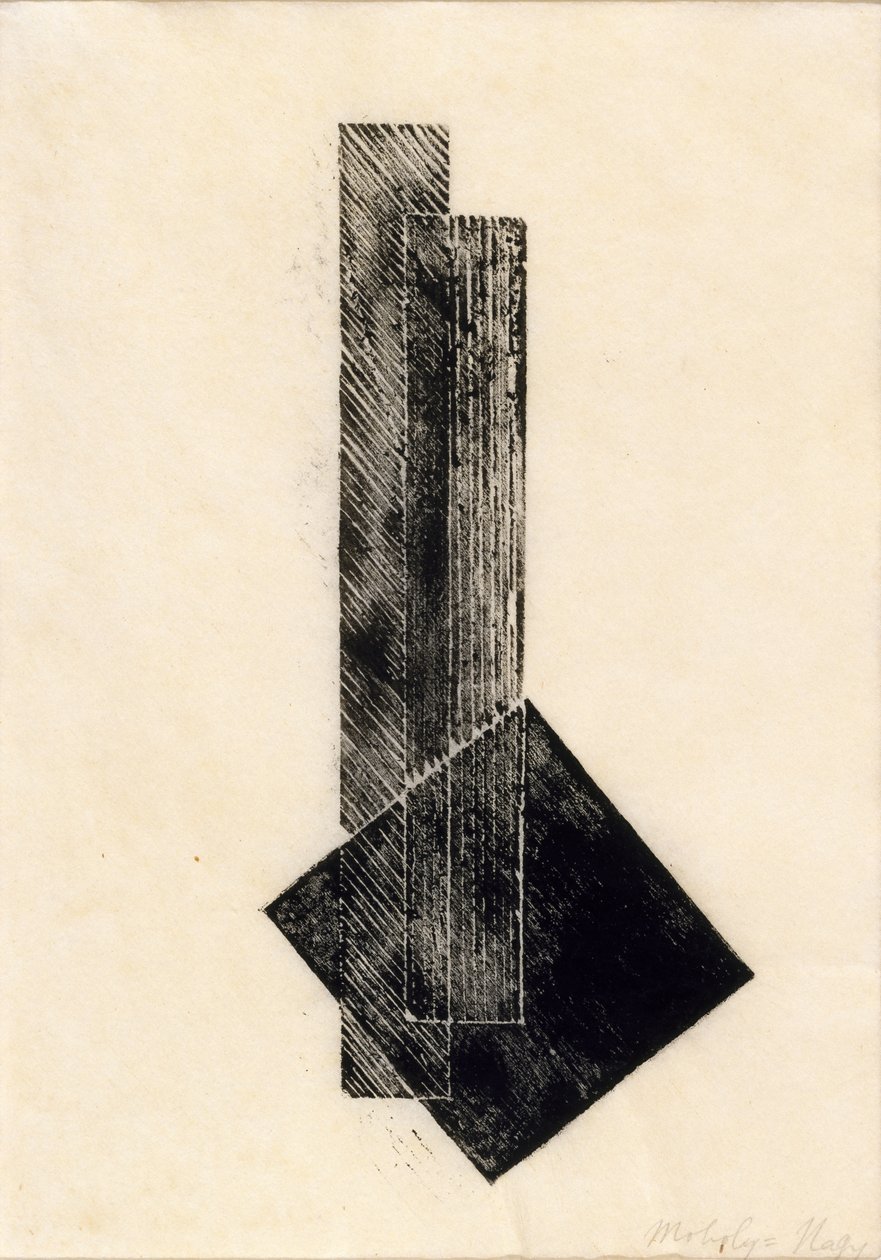 Összetétel, 1922 alkotó: Laszlo Moholy Nagy