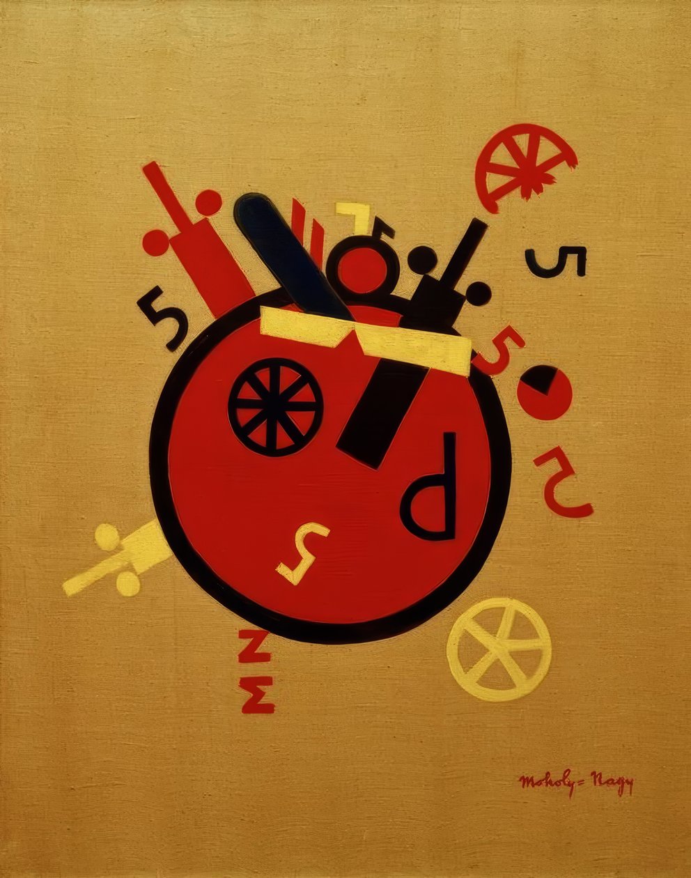 Nagy kerék alkotó: Laszlo Moholy Nagy