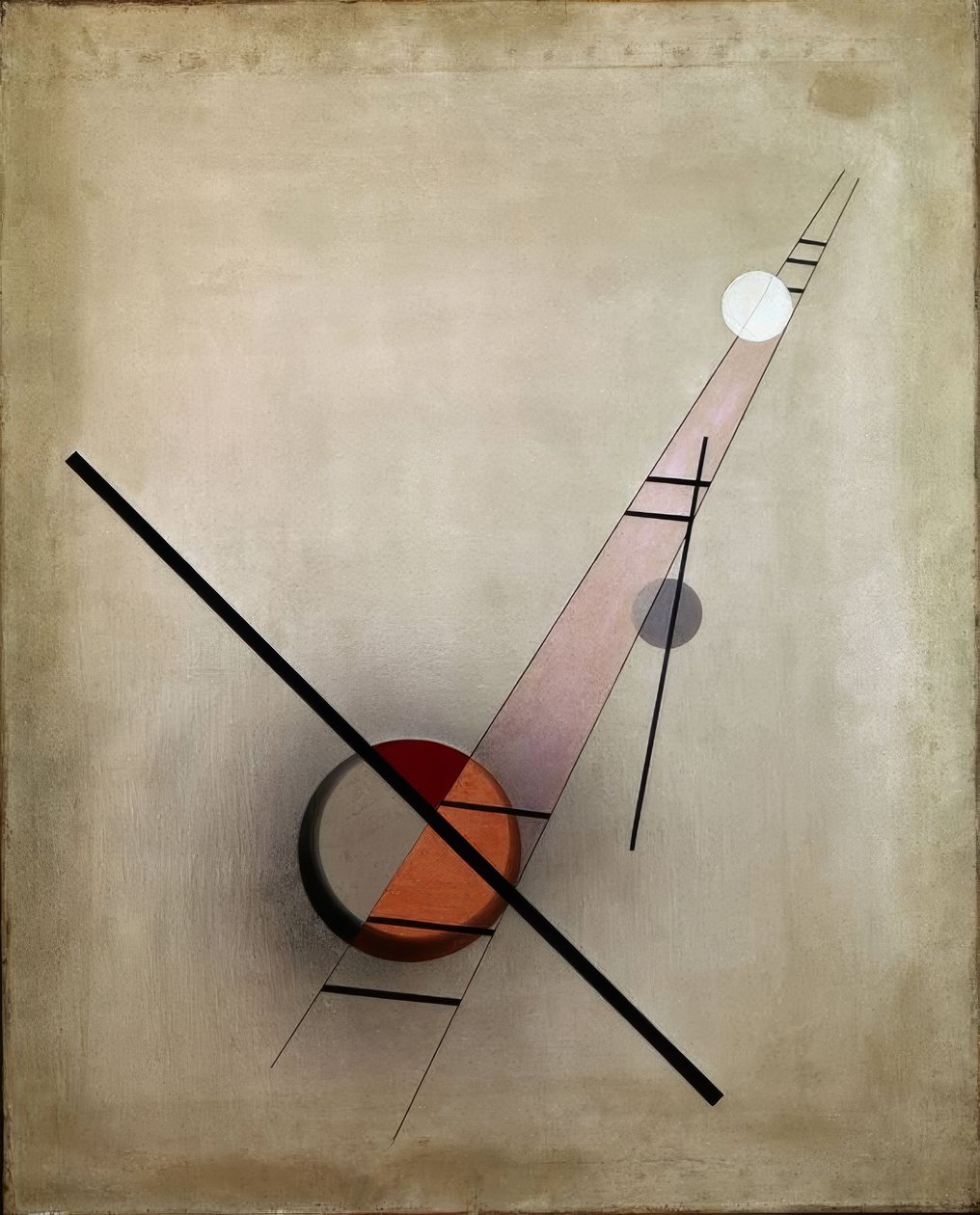 2. összetétel IV alkotó: Laszlo Moholy Nagy