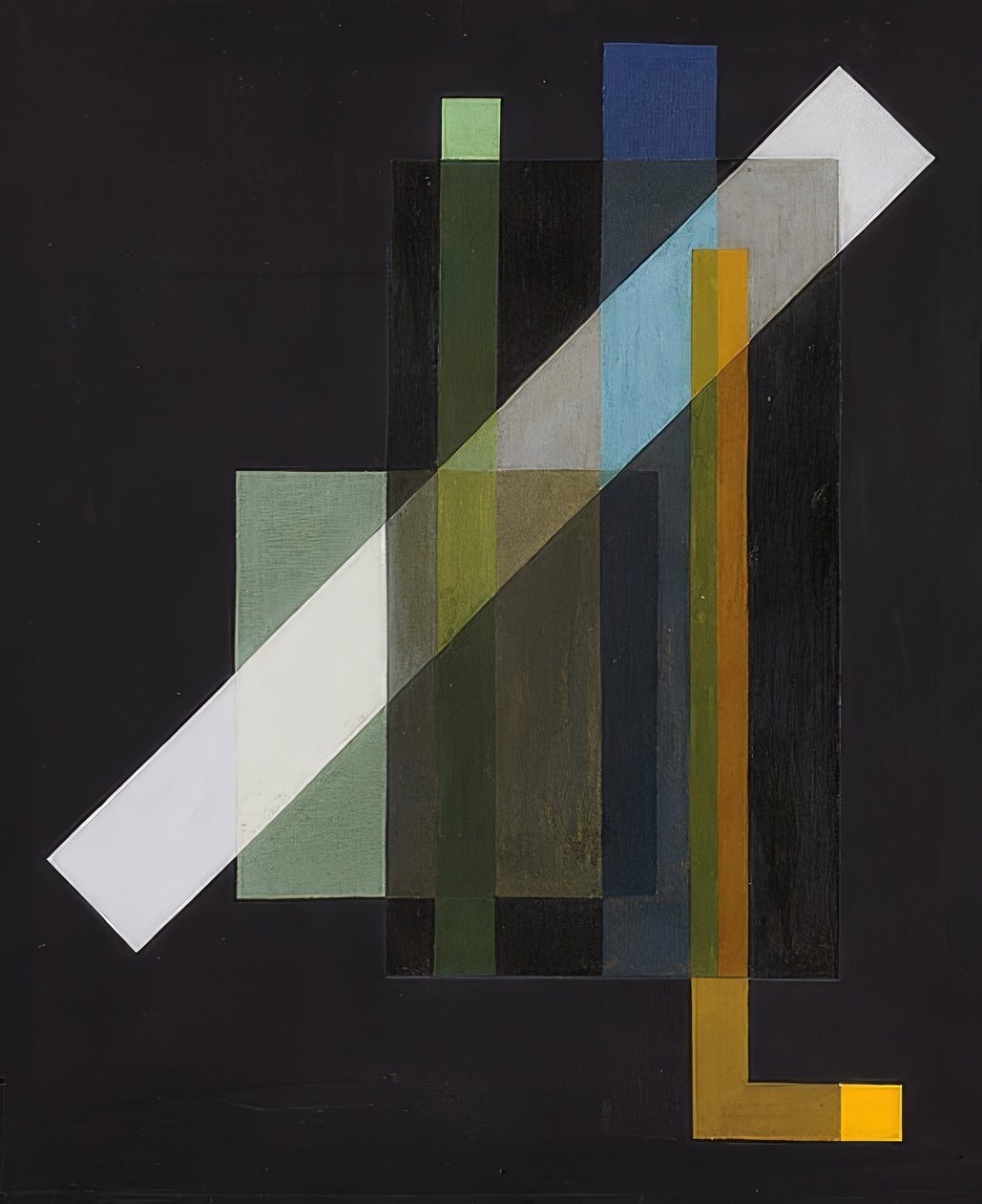 Építkezés. 1924 alkotó: Laszlo Moholy Nagy